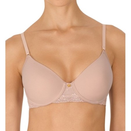 Natori Women's Bliss Perfection Comfort Contour Underwire Bra in Pink | Size 34DD | HerRoom.com