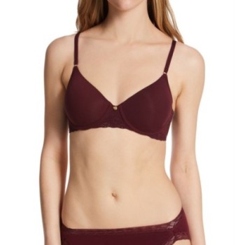 Natori Women's Bliss Perfection Comfort Contour Underwire Bra in Purple | Size 38DDD | HerRoom.com