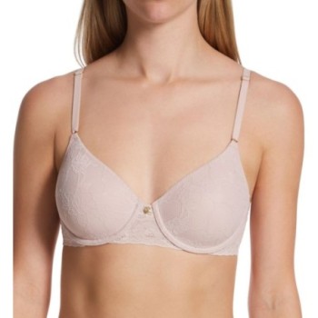 Natori Women's Bliss Allure Contour Underwire Bra in Rose Beige | Size 32B | HerRoom.com