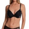 Natori Women's Flawless Contour Underwire Bra in Black/Ivory | Size 32D | HerRoom.com