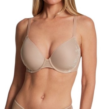 Natori Women's Flawless Contour Underwire Bra in Beige | Size 32DD | HerRoom.com