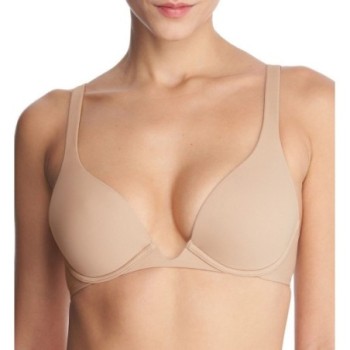 Natori Women's Verge Convertible Plunge Bra in Beige | Size 36B | HerRoom.com
