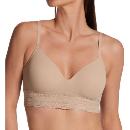 Natori Women's Bliss Perfection Contour Soft Cup Bra in Beige | Size 30C | HerRoom.com