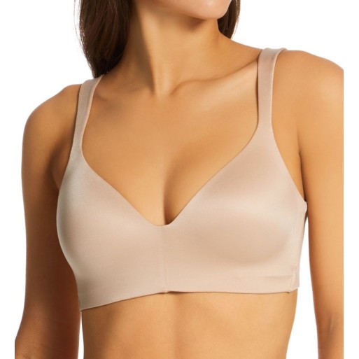 Natori Women's Revelation Wireless Contour Bra in Beige | Size 36DD | HerRoom.com
