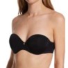 Natori Women's Pure Luxe Strapless Contour Underwire Bra in Black/Comet | Size 36D | HerRoom.com