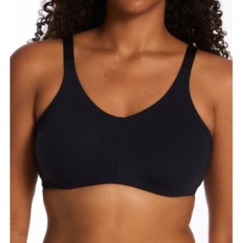 Natori Women's Power Comfort Full Fit Active Underwire Bra in Black | Size 40DDD | HerRoom.com