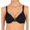 Natori Women's Pure Luxe Custom Coverage Seamless Underwire Bra in Black Combo | Size 40DD | HerRoom.com
