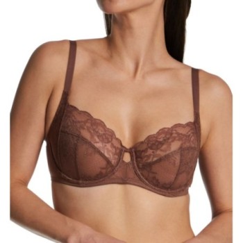 Natori Women's Statement Full Figure Underwire Bra in Beige | Plus Size 42C | HerRoom.com