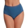 Natori Women's Bliss Cotton Full Brief Panty in Blue | Plus Size Small | HerRoom.com